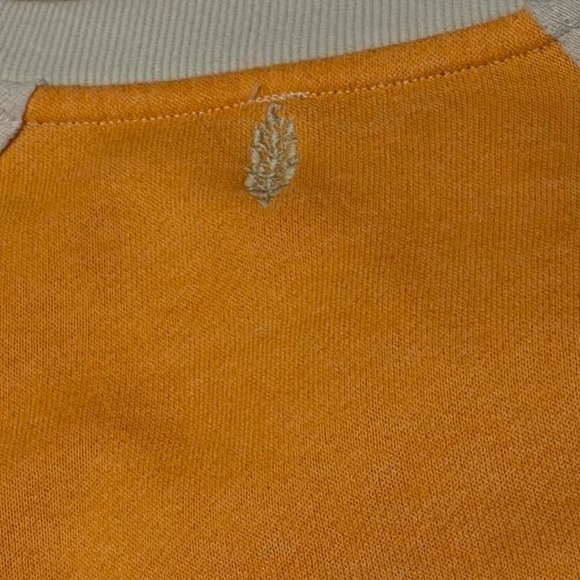 Free People Movement Colorblock Oversized Sweatshirt Medium Raglan Cozy - Picture 8 of 8